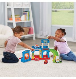 Tut Tut Baby Flitzer - Polizei wache inkl. versch. Fahrzeuge