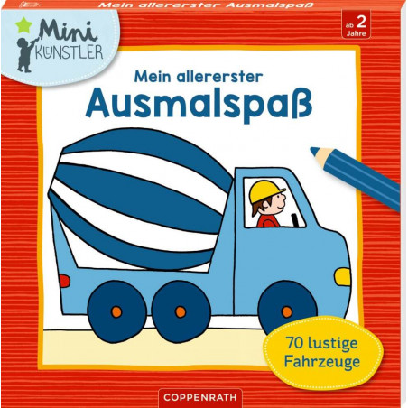 Mein allererster Ausmalspass 70 lustige Fahrzeuge