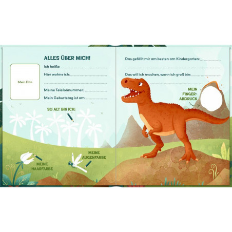 Freundebuch: Dino Friends - M Meine Kindergarten-Freunde