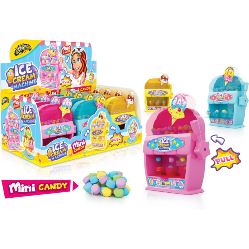 Johny Bee Ice Cream Machine Mini Candy 8g