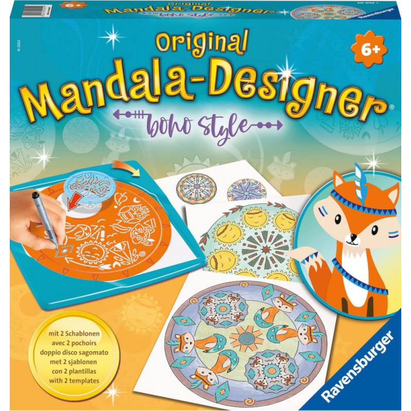 Ravensburger 20019 Midi Mandala-Designer Boho Style 20019