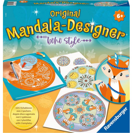 Ravensburger 20019 Midi Mandala-Designer Boho Style 20019