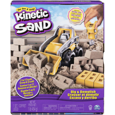 Spin Master Kinetic Sand Dig and Demolish Kit