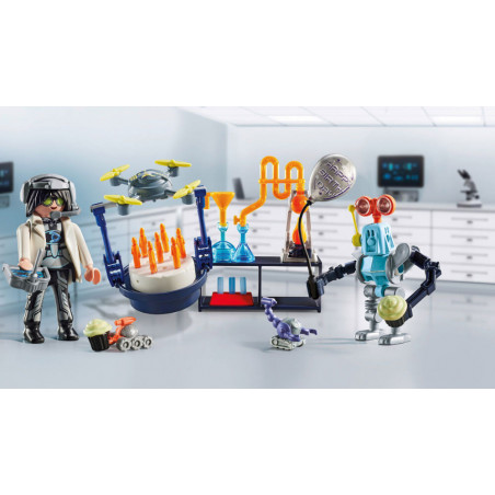 PLAYMOBIL 71450 Forscher mit Robotern