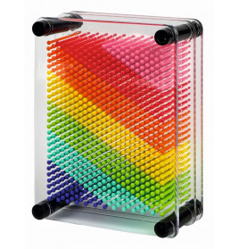3-D Nagelbilder Regenbogen Pin Art