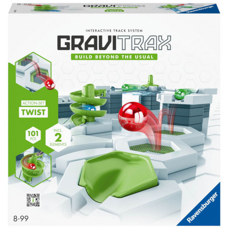 Ravensburger GraviTrax Action-Set Twist. Kombinierbar mit allen Produktlinien, Starter-Sets, Erweite