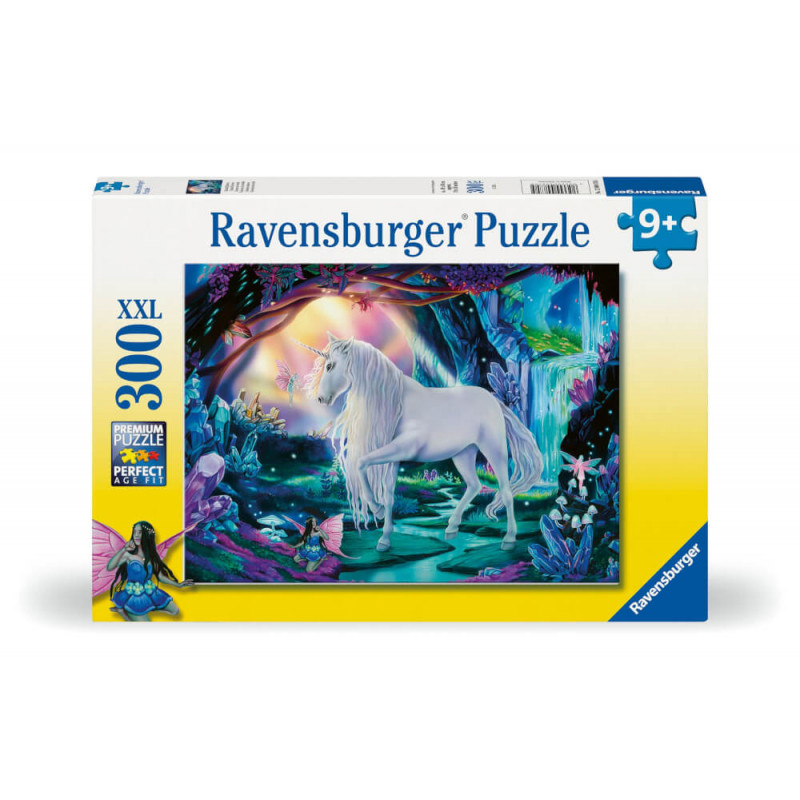 Ravensburger Kinderpuzzle - 12000870 Kristall-Einhorn - 300 Teile XXL Puzzle für Kinder ab 9 Jahren