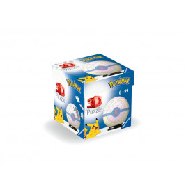 Ravensburger 3D Puzzle 11582 - Puzzle-Ball Pokémon Pokéballs - Heilball - [EN] Heal Ball - für große
