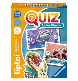 Ravensburger tiptoi 00192 Quiz Unter Wasser, Quizspiel für Kinder ab 6 Jahren, für 1-4 Spieler
