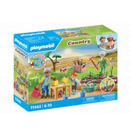Playmobil Country Bauernhof-Set mit Figuren, Tieren und Zubehör, 69 Teile, geeignet für Kinder von 4 bis 10 Jahren.