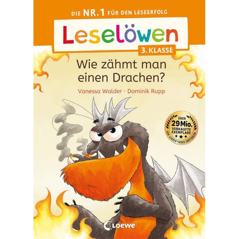 Leselöwen 3. Klasse - Wie zähmt man einen Drachen?