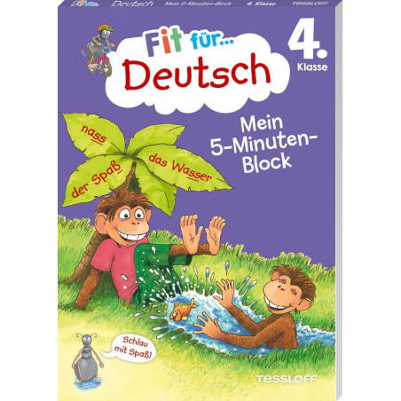 Fit für Deutsch 4. Klasse. Mein 5-Minuten-Block Fit für Deutsch 4. Klasse. Mein 5-Minuten-Block