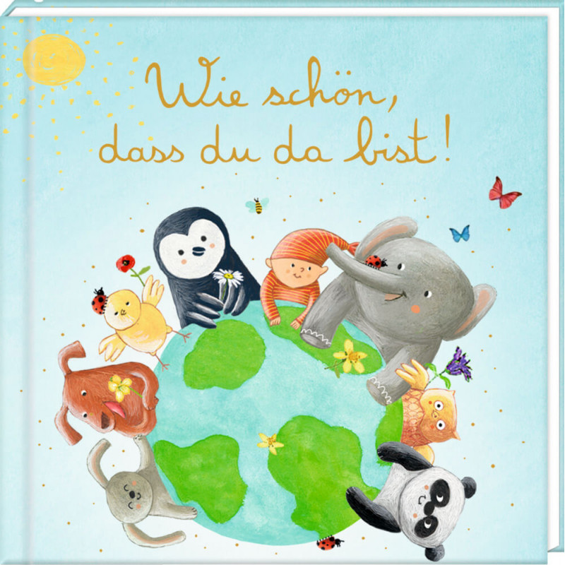 Geschenkset - Wie schön, dass du da bist!