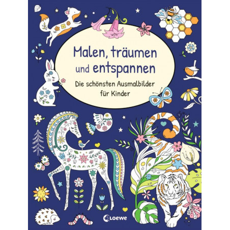 Malen, träumen und entspannen die schönstenAusmalbilder