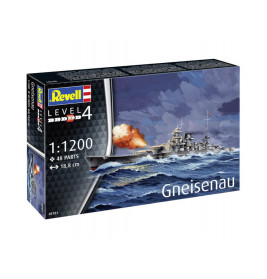 Battleship Gneisenau, Revell Modellbausatz