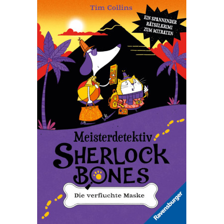 Meisterdetektiv Sherlock Bones. Ein spannender Rätselkrimi zum Mitraten, Band 2: Die verfluchte Mask