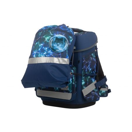 Champion Felix (Wolf), 7-tlg. Schulranzen-Set