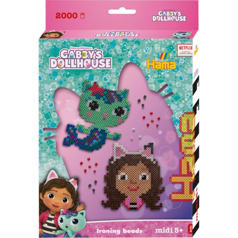 Hama® kleine Geschenkpackung GABBY'S Dollhouse