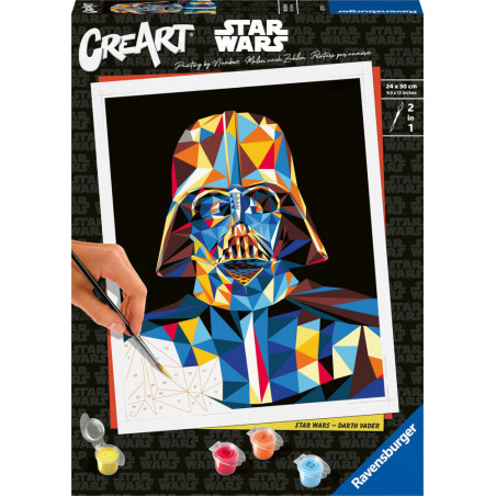 Ravenburger 23731 Malen nach Zahlen Star Wars - Darth Vader Malen nach Zahlen Se