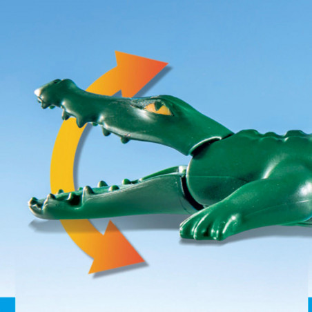 PLAYMOBIL 71473 Pirat mit Alligator