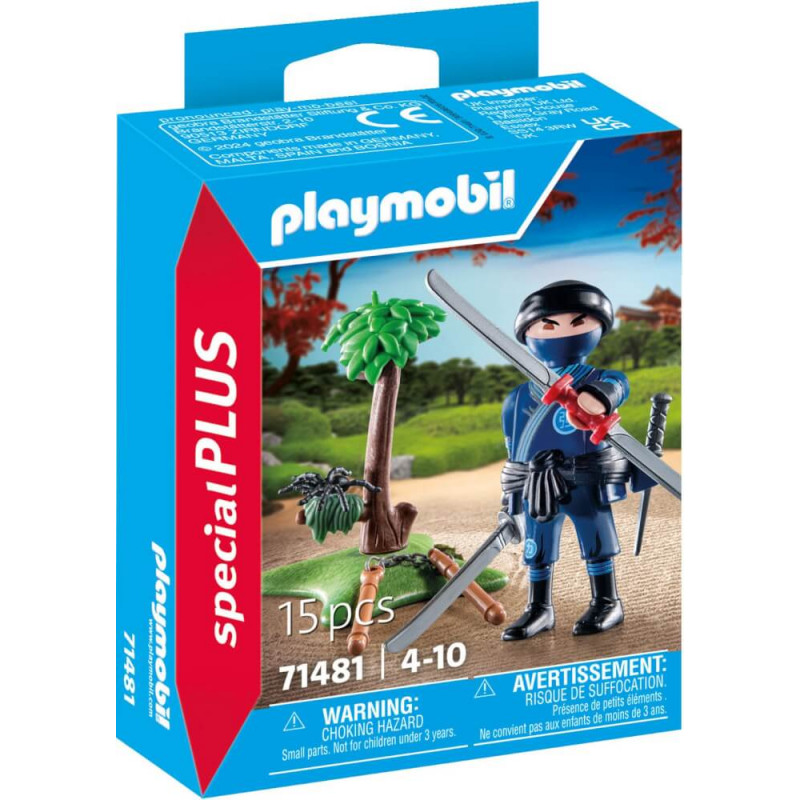 PLAYMOBIL 71481 Ninja mit Ausrüstung