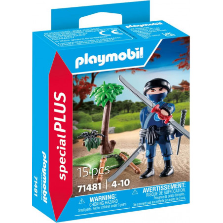PLAYMOBIL 71481 Ninja mit Ausrüstung