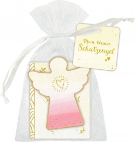 Holzengel mit Büchlein - Mein kl. Schutzengel, sortiert (1 Stück)