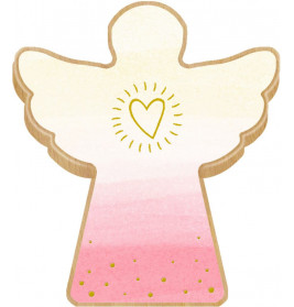 Holzengel mit Büchlein - Mein kl. Schutzengel, sortiert (1 Stück)