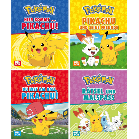 Mini Pokémon Pikachu 1-4