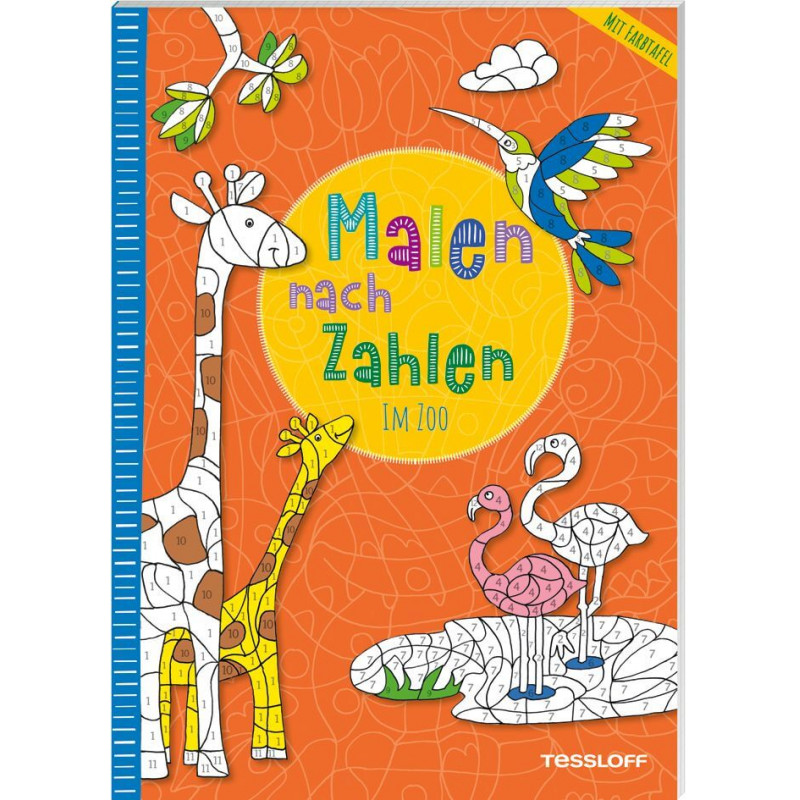Malen nach Zahlen. Im Zoo