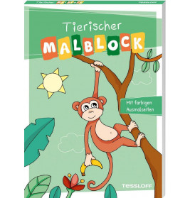 Tierischer Malblock