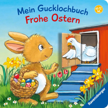 Ravenburger 43785 Mein Gucklochbuch: Frohe Ostern Pappbilderbuch unter 5 Euro