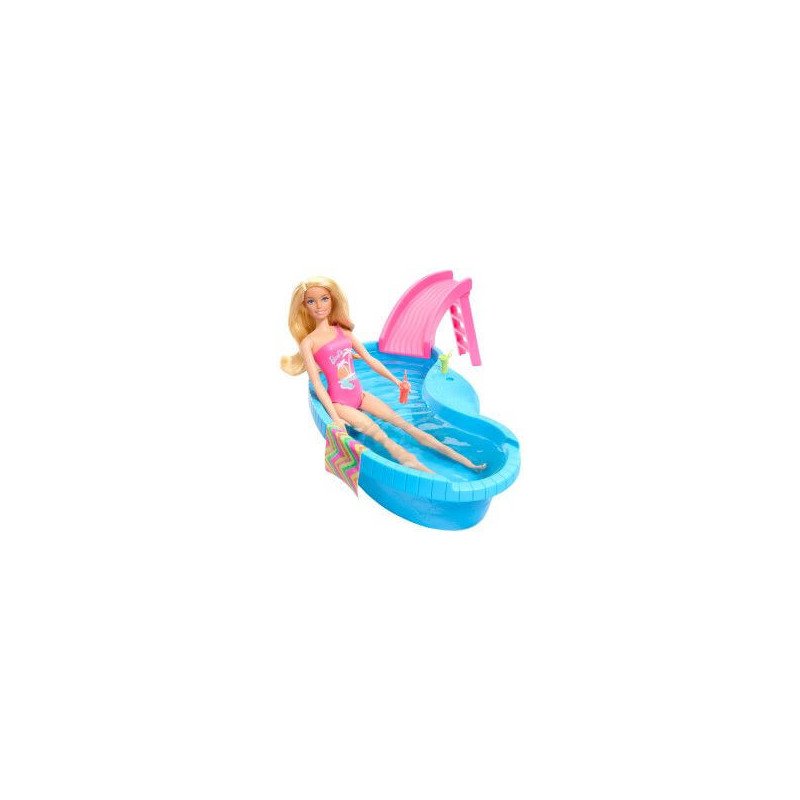 Barbie Pool w/ Doll Refresh