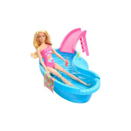 Barbie Pool w/ Doll Refresh