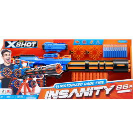 X-SHOT INSANITY - Motorized Rage Fire Gatling