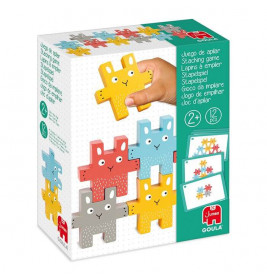 Jumbo D55234 Goula Magnetisches Holzpuzzle - Tiere