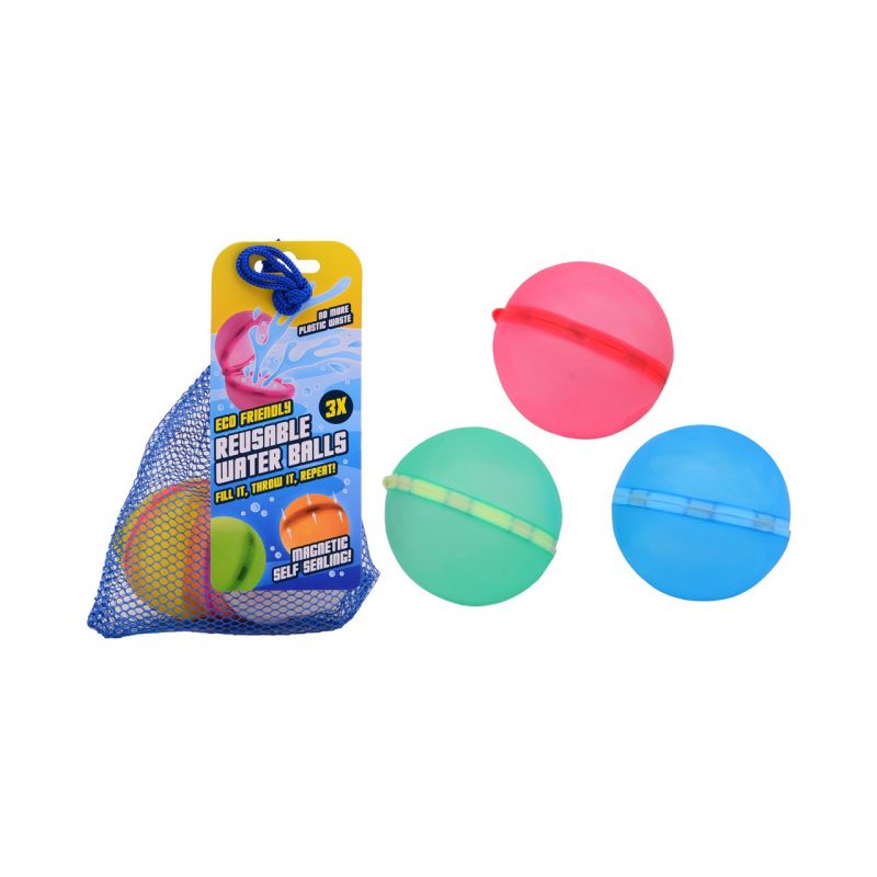 Wiederverwendbare magnetische Wasserbomben - 3 Stück Wiederverwendbare magnetische Wasserbomben - 3 Stück