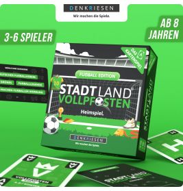 STADT LAND VOLLPFOSTEN® Karten Spiel Fußball Edition Heimspie