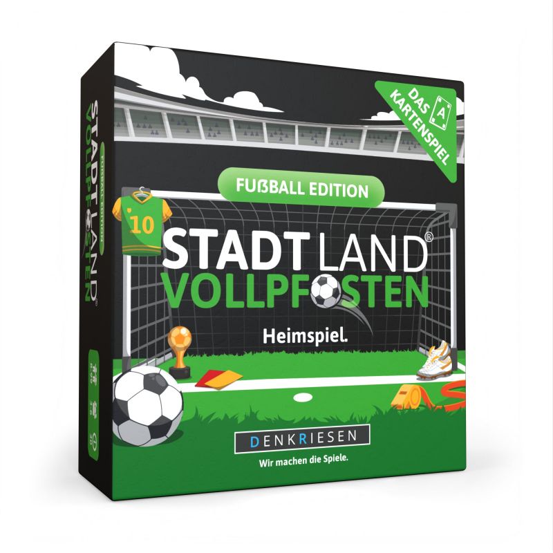 STADT LAND VOLLPFOSTEN® Karten Spiel Fußball Edition Heimspie