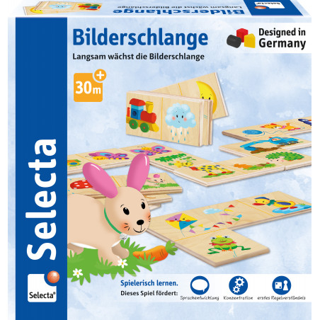 Bilderschlange,Legespiel,20Teile