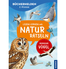 Bücherhelden 2.Kl. Naturrätsel Heimische Vögel