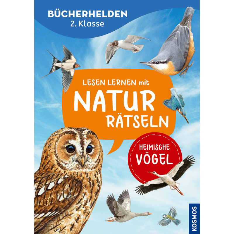 Bücherhelden 2.Kl. Naturrätsel Heimische Vögel