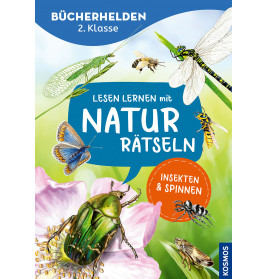 Bücherhelden 2.Kl. Naturrätsel Insekten & Spinnen