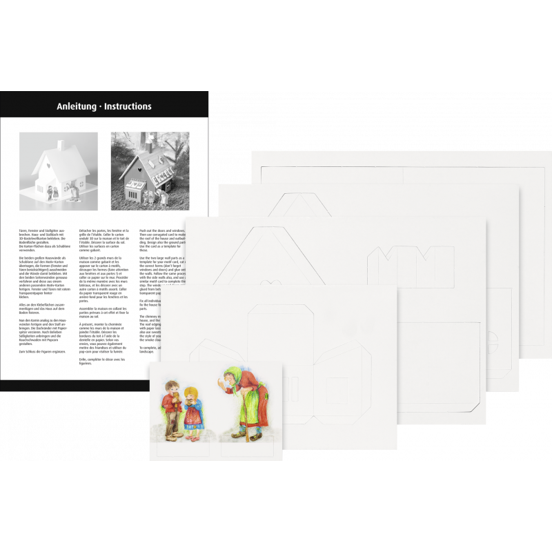 Knusperhaus Bastelset