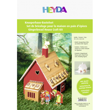 Knusperhaus Bastelset