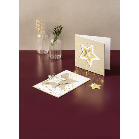 KartonBlock Sterne A4 12Blatt