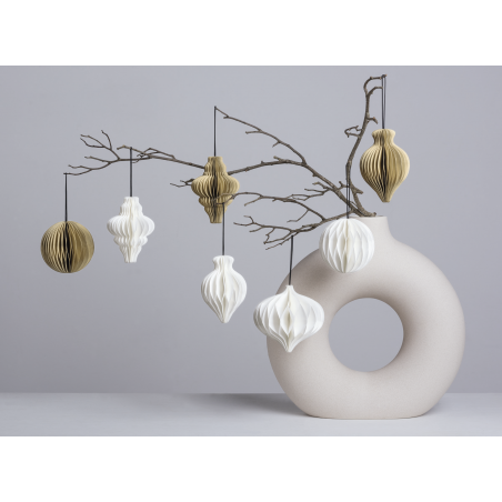 Waben-Tropfen Set 3er natur