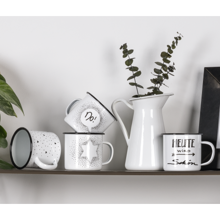 Glas u. Porzellan Pen Set Black