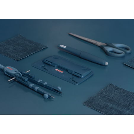 Schnellv.zirkel Tasten denim