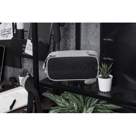 Schlampermäppchen XL grau